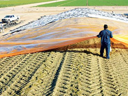 heavy duty tarps use grain silage underlay sheet
