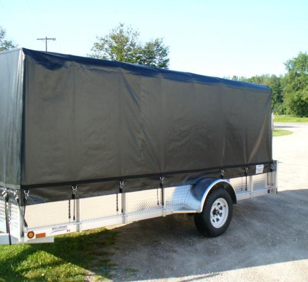 heavy duty tarps use trailer cover