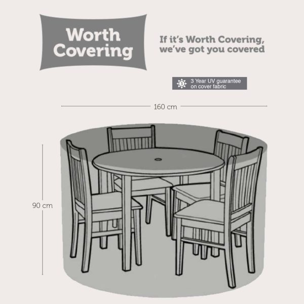 6-Seater Round Table Cover