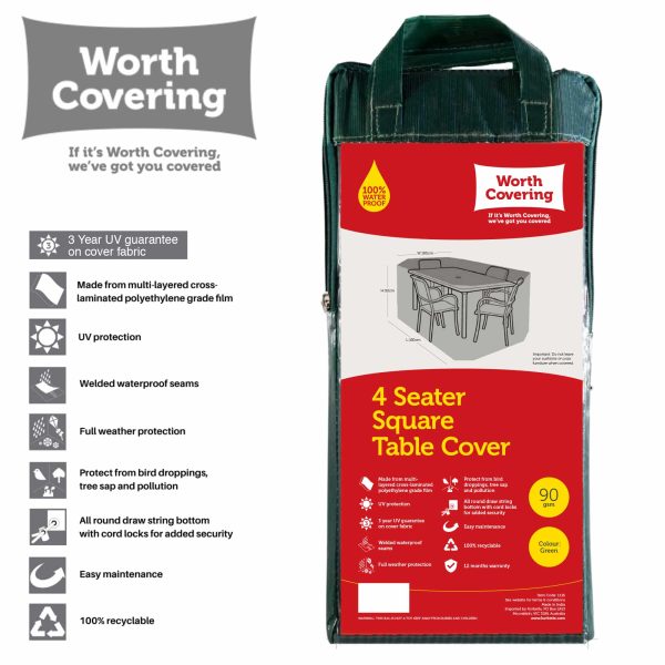 4-Seater Table Covers
