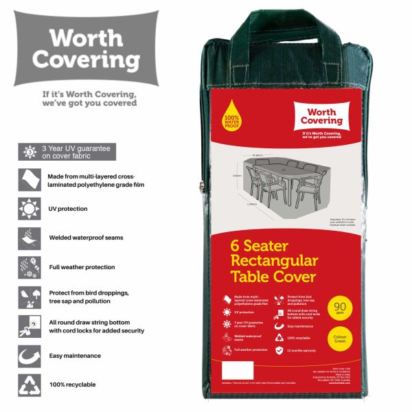 6-Seater Table Cover