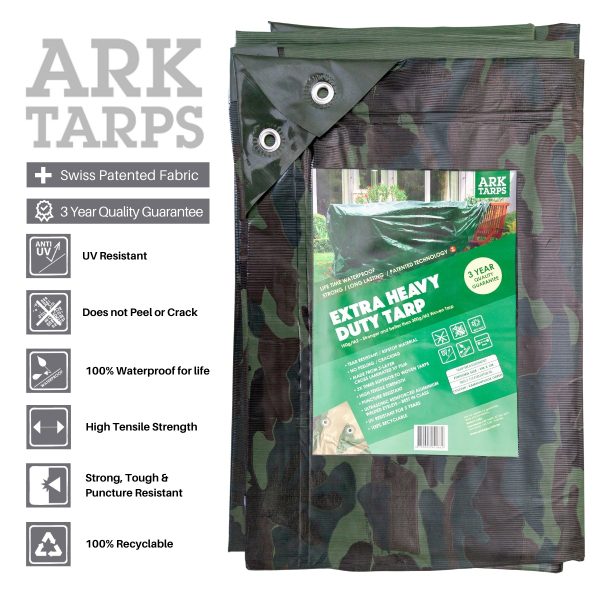 Camouflage Tarp Strong, Lightweight & Reliable Tarps Camo Tarp