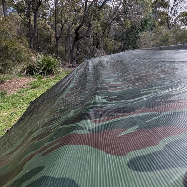 CAMOUFLAGE TARPAULIN