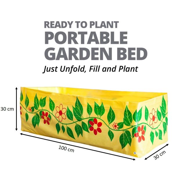 Portable Raised Garden Beds - Just Unfold, Fill and Plant