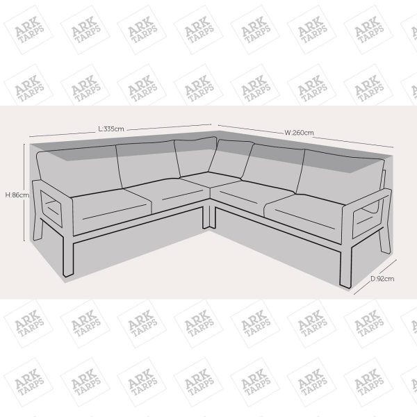 L-Shape Lounge Covers