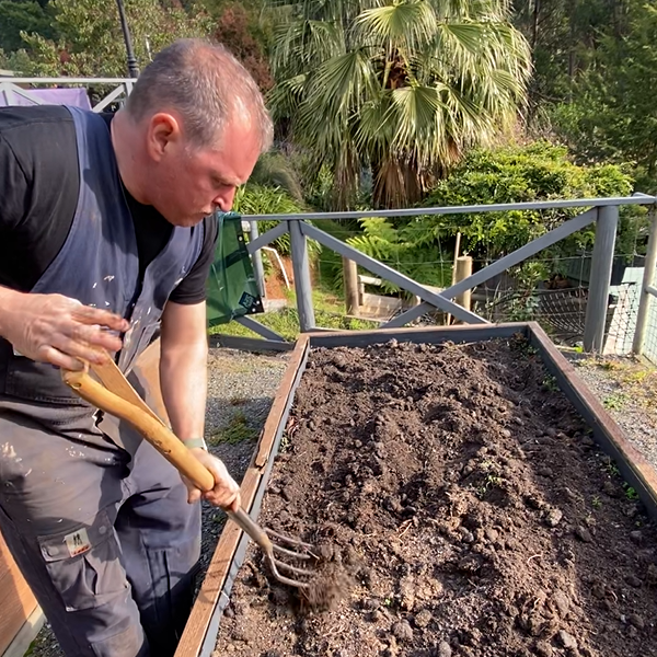 Prepare veggie patches