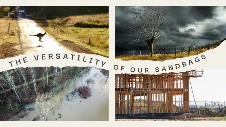 Did you know that sandbags serve purposes beyond just flood control?