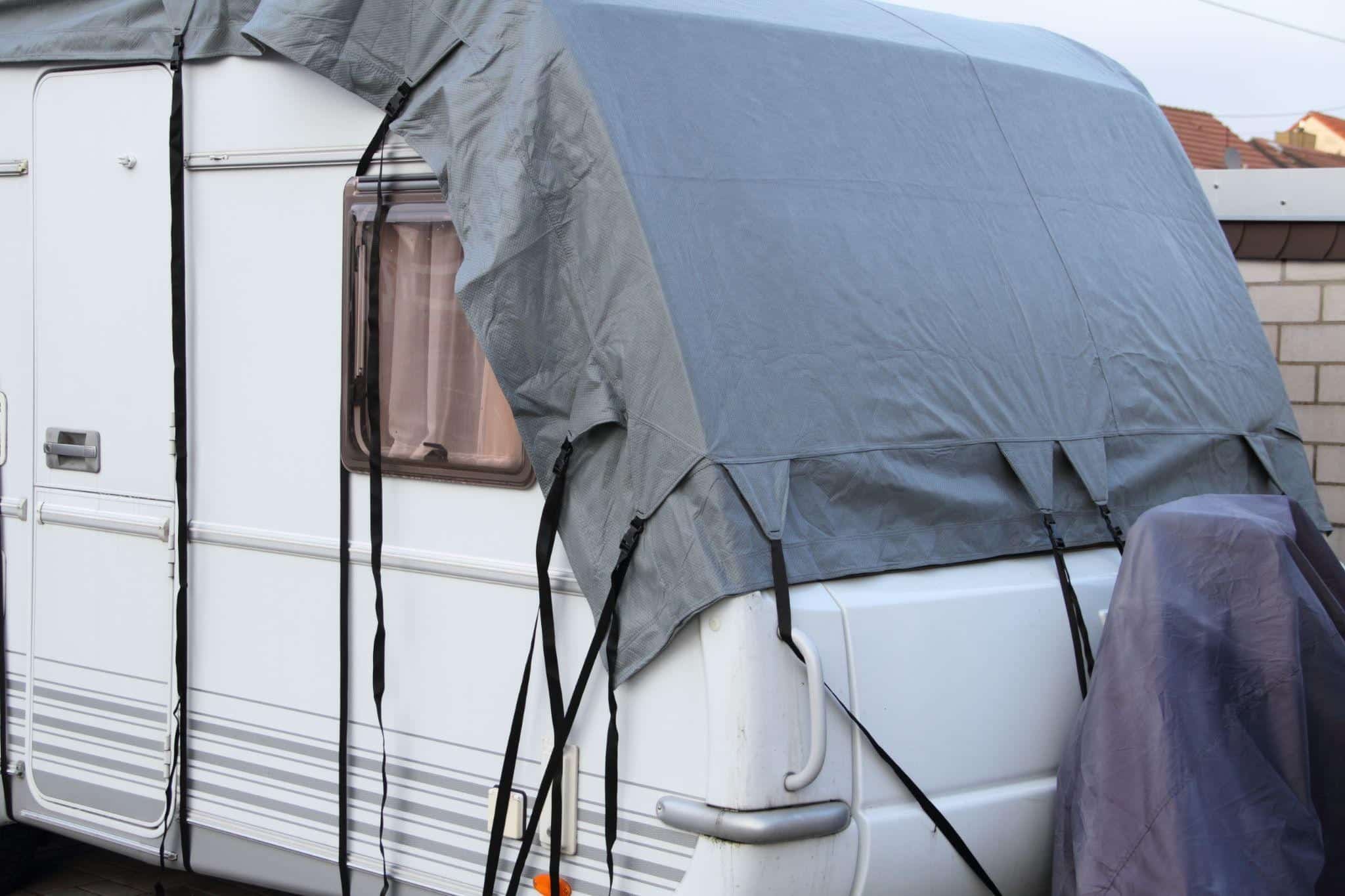 Tarp vs Fitted Cover for Your Caravan or Trailer